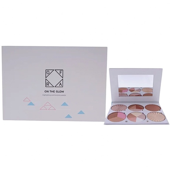Ofra Pro Palette. On The Glow bronzing & highlighting palette, so shimmery *NEW* - Picture 4 of 14